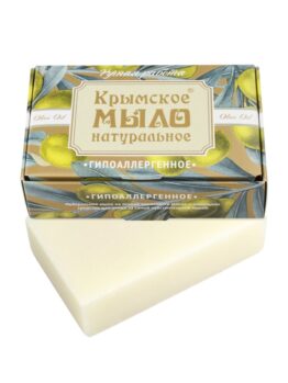 Крымское мыло натуральное на оливковом масле «Гипоаллергенное»